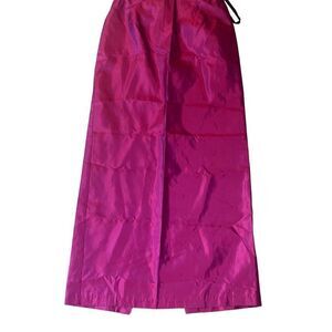 Morgan and Co by Linda Bernell Fuchsia Long Maxi Y2K Skirt size 7/8